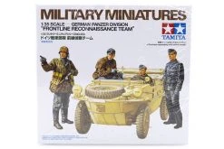 35253 | Tamiya 1/35 German Panzer Division Frontline Reconnaissance Team Scaled Plastic Model Kit