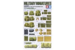 35266 | Tamiya 1/35 U.S. Modern Military Equipment Set Scaled Plastic Model Kit