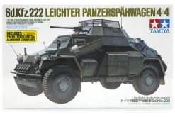 35270 | Tamiya 1/35 German Leichter Panzerspahwagen (4X4) (Sd.Kfz. 222) Scaled Plastic Model Kit