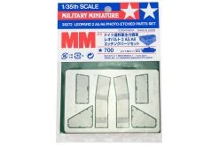 35272 | Tamiya 1/35 German Leopard 2 A5/A6 Storage Buckets Photo Etched Grille Set