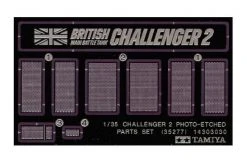 35277 | Tamiya 1/35 Challenger 2 Photo Etched Parts Set