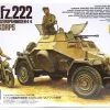 35286 | Tamiya 1/35 German Light Armored 4x4 (Sd.Kfz.222) North African Campaign Scaled Plastic Model Kit -Tamila Model Shop TAM 35286 00 1200x800 1