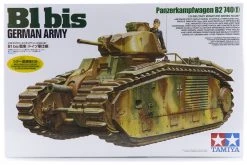 35287 | Tamiya 1/35 German B1 Bis Panzerkampfwagen. B2 740 (f) Tank Scaled Plastic Model Kit