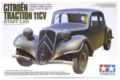 35301 | Tamiya 1/35 French/German Citroen Traction 11CV Staff Car Scaled Plastic Model Kit