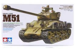 35323 | Tamiya 1/35 Israeli M51 Tank Scaled Plastic Model Kit