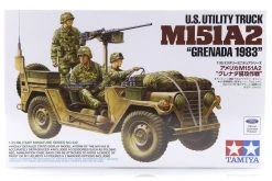 35332 | Tamiya 1/35 U.S. M151A2 (1983 Grenada) Ford Utility Truck Scaled Plastic Model Kit