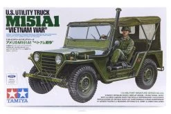 35334 | Tamiya 1/35 U.S. M151A1 Vietnam War Ford Utility Truck Scaled Plastic Model Kit