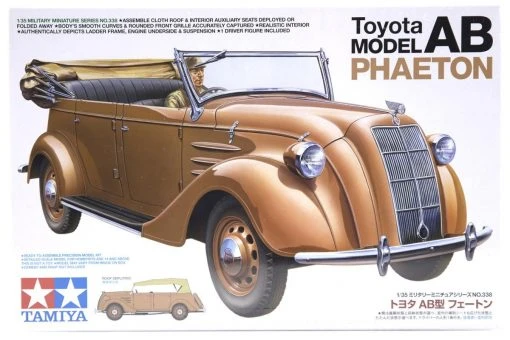 35338 | Tamiya 1/35 Toyota Phaeton Model AB Staff Car Scaled Plastic Model Kit -Tamila Model Shop TAM 35338 00 1200x800 1