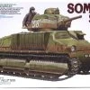 35344 | Tamiya 1/35 French Medium Somua S35 Tank Scaled Plastic Model Kit