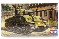 35346 | Tamiya 1/35 U.S. M4A3E8 Sherman "Easy Eight" Tank Scaled Plastic Model Kit