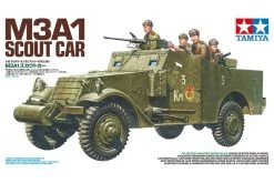35363 | Tamiya 1/35 M3A1 Scout Car Scaled Plastic Model Kit