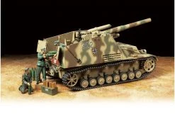35367 | Tamiya 1/35 German Hummel Late Production Heavy Self-Propelled Howitzer Scaled Plastic Model Kit -Tamila Model Shop TAM 35367 03 1200x800 1