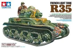 35373 | Tamiya 1/35 French Light R35 Tank Scaled Plastic Model Kit