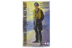 36302 | Tamiya 1/16 German WWII Luftwaffe Ace Pilot Scaled Plastic Model Kit