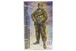 36304 | Tamiya 1/35 German WWII Infantryman W/ Reversible (Winter Uniform) Scaled Plastic Model Kit