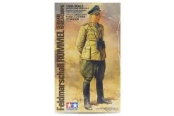 36305 | Tamiya 1/16 German Africa Corps Feldmarschall Rommel Scaled Plastic Model Kit