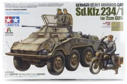 37019 | Tamiya 1/35 German (Sd.Kfz. 234/1) Heavy Armored Car Scaled Plastic Model Kit