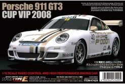 47429 | Tamiya 1/10 TT-01E Porsche 911 GT3 Cup 08 Electric On Road RC Car Kit -Tamila Model Shop TAM 47429 09 1200x800 1