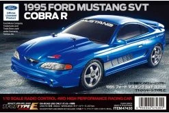 47430 | Tamiya 1/10 TT-01E 1995 SVT Ford Mustang Cobra R Electric On Road RC Car Kit