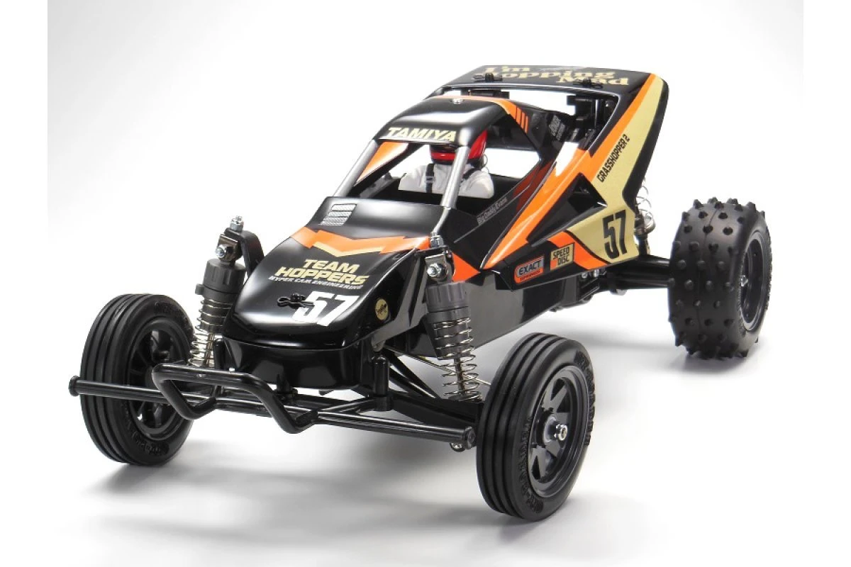 47471 | Tamiya 1/10 Grasshopper II Black Edition 2WD Electric Off Road RC Buggy Kit 3 47471 | Tamiya 1/10 Grasshopper II Black Edition 2WD Electric Off Road RC Buggy Kit