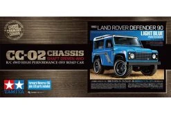 47478A | Tamiya 1/10 CC-02 1990 Land Rover Defender 90 RC Car Kit -Tamila Model Shop TAM 47478A 02 1200x800 1