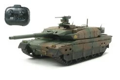 48215 | Tamiya 1/35 Japanese JGSDF Type 10 Scaled RC Tank Kit W/ Controller