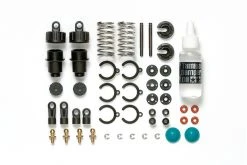 50746 | Tamiya Plastic C.V.A Super Mini Shock Kit 2Pcs W/ Shock Oil