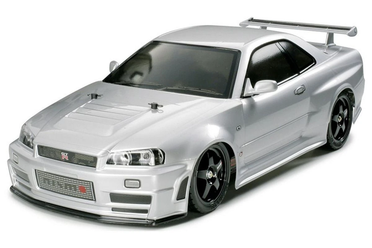 51246 | Tamiya 1/10 Nismo R34 GT-R Z-Tune Unpainted Body Shell W/ Decals 4 51246 | Tamiya 1/10 Nismo R34 GT-R Z-Tune Unpainted Body Shell W/ Decals - Image 2