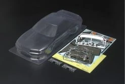 51365 | Tamiya 1/10 Nissan R32 GT-R Unpainted Body Shell W/ Decals