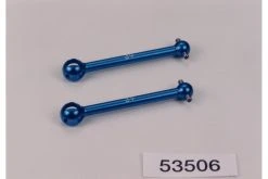 53506 | Tamiya Blue Aluminium 39mm Rear Universal Shaft 2Pcs