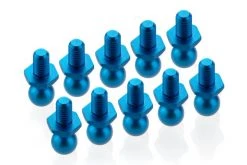 53642 | Tamiya 5mm Blue Aluminium Pivot Balls 10Pcs