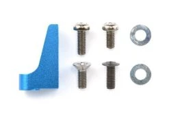 54090 | Tamiya Blue Aluminium Right Servo Mount W/ Hardware
