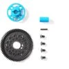54500 | Tamiya TT-02 High Speed 68T 0.6Mod Plastic Spur Gear W/ Blue Aluminium Mount -Tamila Model Shop TAM 54500 00 1200x800 1