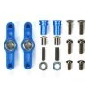 54574 | Tamiya TT-02 Blue Aluminium Steering Rack Set W/ Bearings