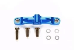 54575 | Tamiya TT-02 Blue Aluminium Steering Ackerman Plate W/ Bearings