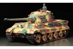 56018 | Tamiya 1/16 King Tiger Production Turret Scaled RC Tank Kit W/ Fully Optioned