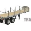 56306 | Tamiya 1/14 Flatbed Semi-Trailer