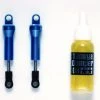 56503 | Tamiya 1/14 Truck Blue Aluminium Shock Kit 2Pcs W/ Shock Oil