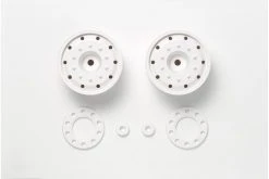 56543 | Tamiya 1/14 1.7" Truck White Rims 2Pcs