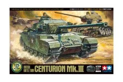 56604 | Tamiya 1/25 British Centurion Mk.III Scaled RC Tank Kit W/ Controller