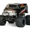 58546A | Tamiya 1/12 CW-01 Lunch Box 2WD Electric Off Road RC Monster Truck Kit W/o ESC - Black Edition