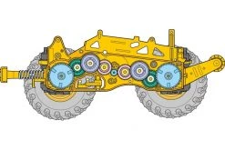 58622 | Tamiya 1/24 GF-01 Heavy Dump Truck Electric Off Road RC Truck Kit -Tamila Model Shop TAM 58622 05 1200x800 1