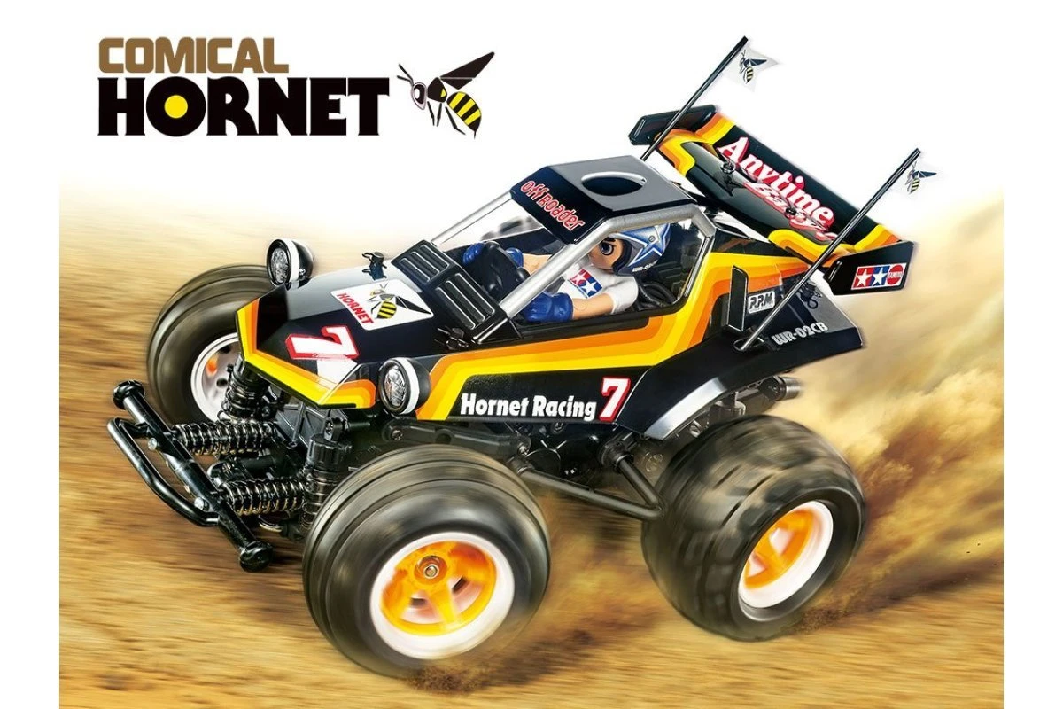 58666 | Tamiya 1/10 WR-02CB Comical Hornet 2WD Electric Off Road RC Buggy Kit 4 58666 | Tamiya 1/10 WR-02CB Comical Hornet 2WD Electric Off Road RC Buggy Kit - Image 2