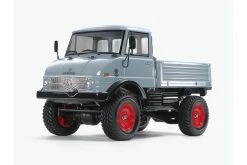 47465 | Tamiya 1/10 CC-02 Mercedes Benz Unimog 406 Series U900 Electric Off Road RC Rock Crawler Kit - Blue-Grey