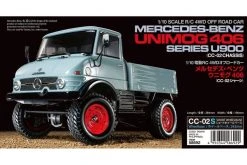 58692 | Tamiya 1/10 CC-02 Mercedes Benz Unimog 406 Series U900 Electric Off Road RC Rock Crawler Kit -Tamila Model Shop TAM 58692 09 1200x800 1