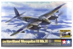 60326 | Tamiya 1/32 De Havilland Mosquito FB Mk.VI Scaled Plastic Model Kit
