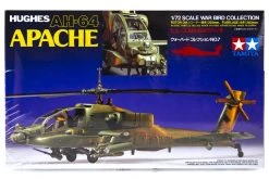 60707 | Tamiya 1/72 Hughes AH-64 Apache Helicopter Scaled Plastic Model Kit