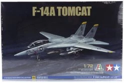60782 | Tamiya 1/72 F-14 Tomcat Jet Scaled Plastic Model Kit