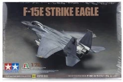 60783 | Tamiya 1/72 F-15E Strike Eagle Jet Scaled Plastic Model Kit