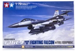 60788 | Tamiya 1/72 Lockheed Martin F-16CJ Block 50 Fighting Falcon Jet W/ Full Equipment Scaled Plastic Model Kit